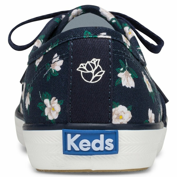 Keds Navy Draper James Champion Magnolia Sneaker - Picture 4 of 12